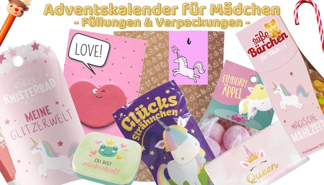 Adventskalender für Mädchen