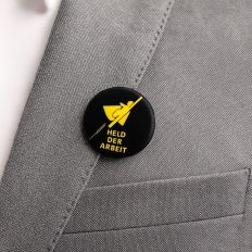 Ansteckbutton HELD DER ARBEIT