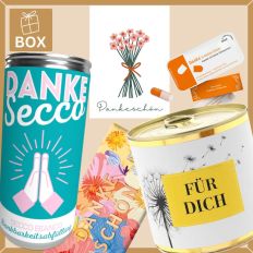 Geschenktüte Danke – Geschenk „Dankeschön“ (Set 1)