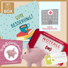Geschenkbox Gute Besserung – Liebste Genesungswünsche (Set 1)