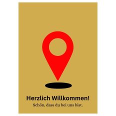 Minicard HERZLICH WILLKOMMEN! - Edition 2025