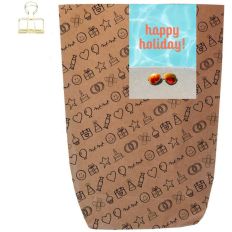 Geschenktüte HAPPY HOLIDAY! - zum Befüllen