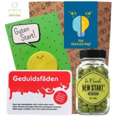 Geschenktüte „Viel Glück & Erfolg“ – Geschenk zur Prüfung oder zum Jobstart (Set 3)