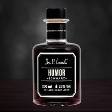 Johannisbeerlikör Humor schwarz