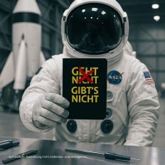 Kleines Notizheft GEHT NICHT GIBT`S NICHT!