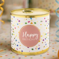 Cancake – Kuchen in der Dose „Happy Birthday“ - Konfetti