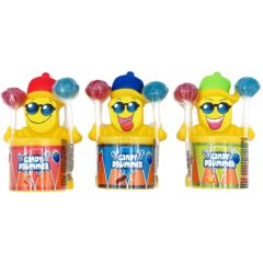 Candy Drummer Lolly mit Schleckpulver