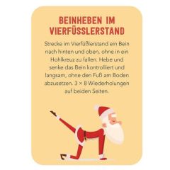 Adventskalender CHRISTMAS FITNESS - Karten