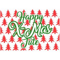 Geschenktüte XMAS ICON - HAPPY X-MAS TÜTE - zum Befüllen