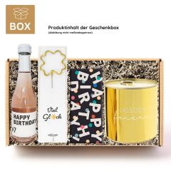 Geschenkbox zum Geburtstag - Geschenkset „Heute ist ein guter Tag!“ (Set 1)