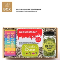 Onboarding Box – Geschenk zum neuen Job „Survival Kit“ (Set 1)