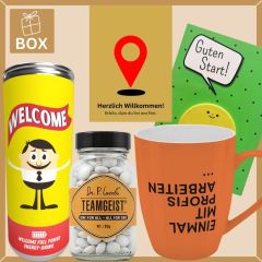 Onboarding Box – Willkommensgeschenk  „Zielpunkt“ (Set 1)
