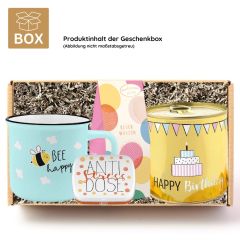 Geschenkbox für Kollegin – Geburtstagsgeschenk „Super Kollegin“ (Set 1)