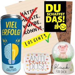 Geschenktüte Motivationsgeschenk „Du schaffst das!“ (Set 22)