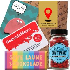 Geschenktüte Onboarding – Willkommensgeschenk  „Zielpunkt“ (Set 1)