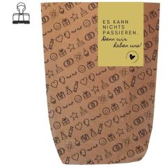 Geschenktüte zur Aufmunterung „Wir haben uns“ – zum Befüllen