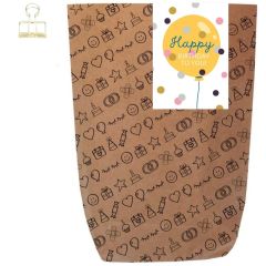 Geschenktüte zum Geburtstag - „Happy Birthday to you!“ - zum Befüllen