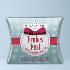 Glückslicht FROHES FEST - gepunktet
