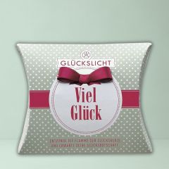Glückslicht VIEL GLÜCK - gepunktet