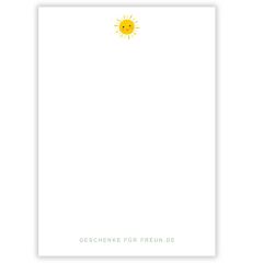 Minicard DAMIT DIE SONNE FÜR DICH SCHEINT!