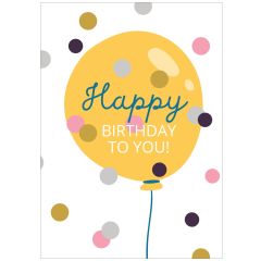 Geschenktüte zum Geburtstag - „Happy Birthday to you!“ - zum Befüllen