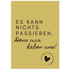 Geschenktüte zur Aufmunterung „Wir haben uns“ – zum Befüllen
