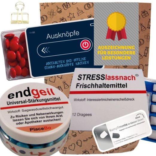 Geschenktüte AUSZEICHNUNG FÜR BESONDERE LEISTUNGEN # 1