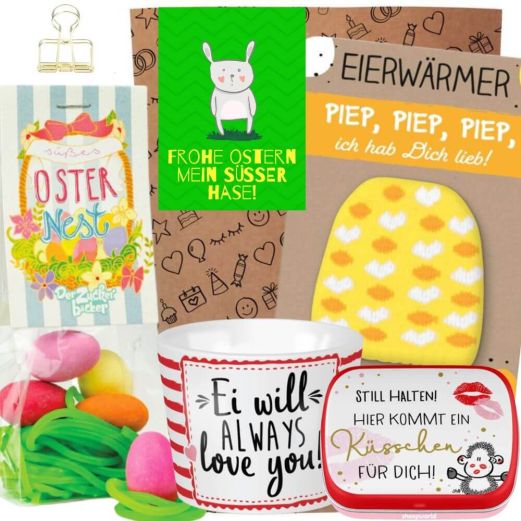 Geschenktüte FROHE OSTERN MEIN SÜSSER HASE # 1