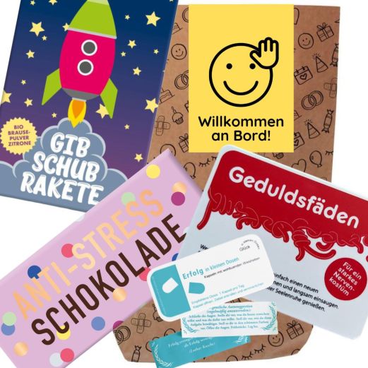 Geschenktüte WILLKOMMEN AN BORD! # 3