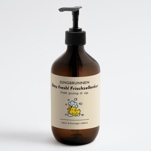 Hand- und Duschgel 490ml Jungbrunnen - Stay fesh!