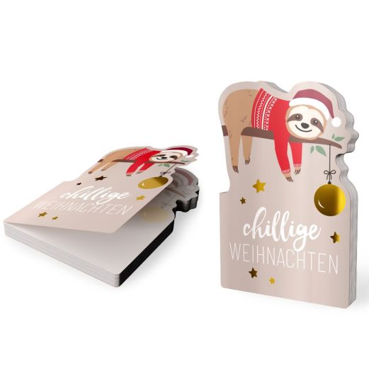 Notizblock Chillige Weihnachten