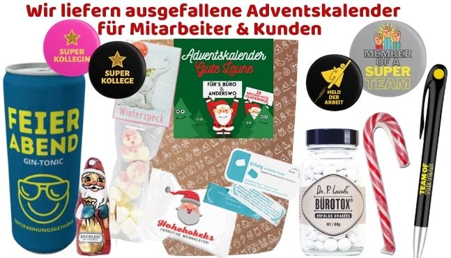 Adventskalender Mitarbeiter & Kunden