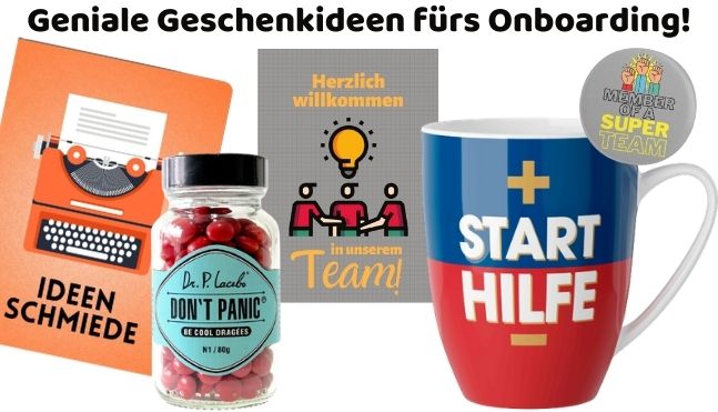 Onboarding-Geschenke